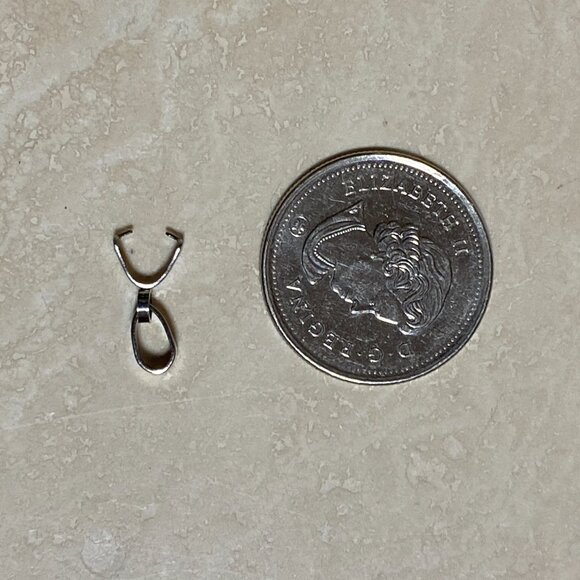3/$10, Stainless Pendant Bails,  Hook, Clasps, Pinch, Clips for Jewelry Making - Picture 4 of 5